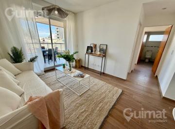Departamento · 45m² · 2 Ambientes · 58 m² - 2 Amb con Balcón Aterrazado con Parrilla, Suite y Toilette - a Estrenar