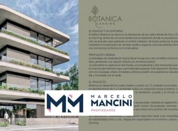 Departamento · 55m² · 3 Ambientes · 1 Cochera · Canning Venta Departamento en Complejo Botanica