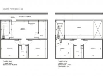 PH · 82m² · 5 Ambientes · PH en El Límite Villa Crespo / Caballito