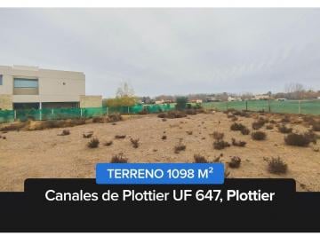 Terreno · 1098m² · Venta Terreno en Canales de Plottier Uf 647 Nqn