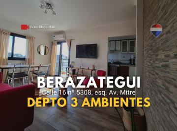 Departamento · 50m² · 3 Ambientes · Departamento 3 Amb, Calle 16 5308, Berazategui