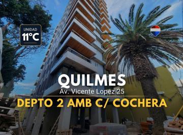 Departamento · 44m² · 2 Ambientes · 1 Cochera · Venta Departamento 2 Amb C/ Cochera en Quilmes