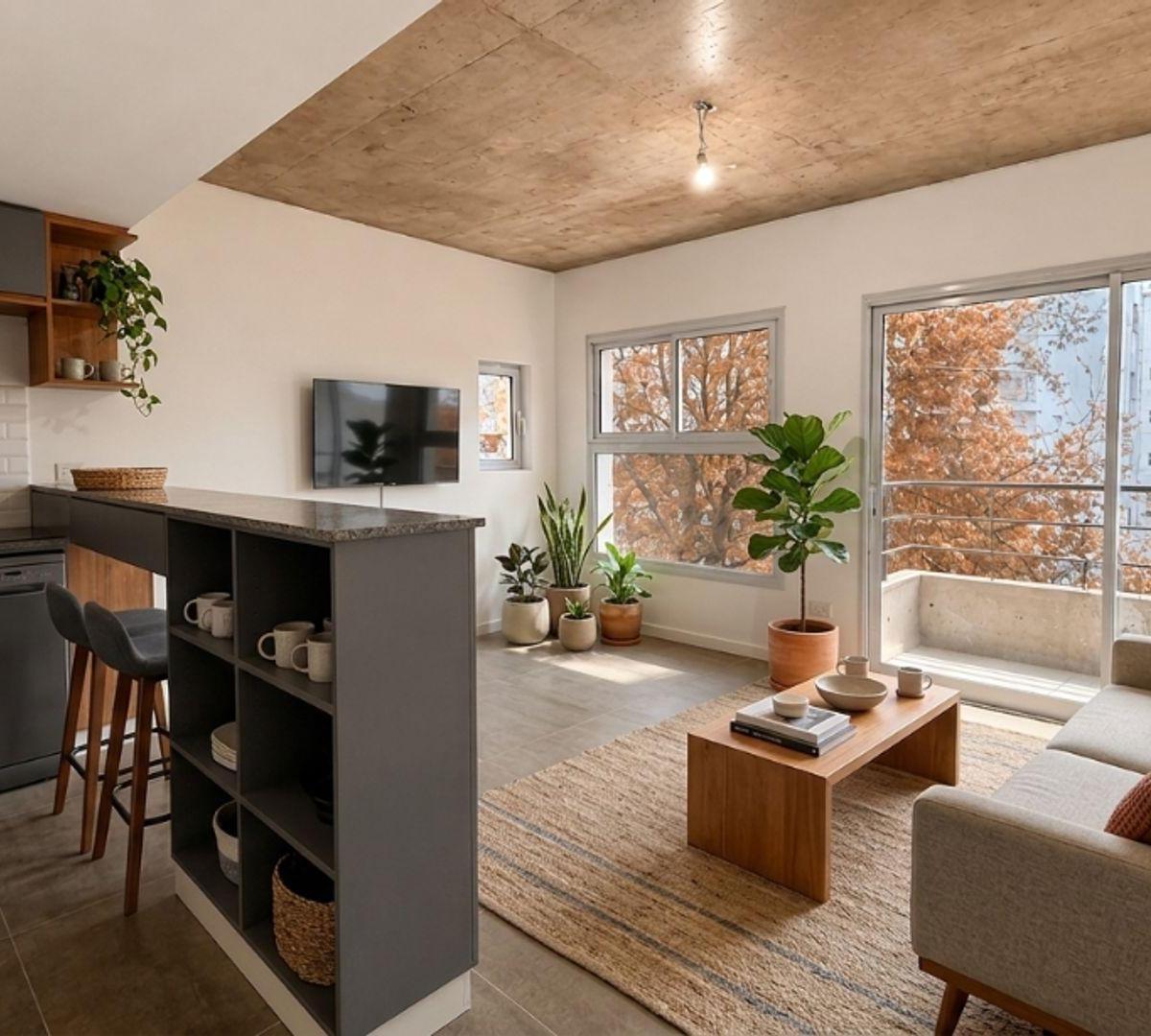 Depto 2 amb, 45m² a estrenar en La Perla, 4to piso