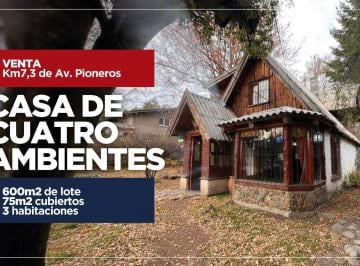 Casa · 75m² · 4 Ambientes · Casa en Venta de 3 Dorm. en Bariloche