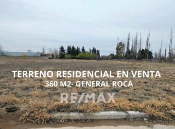 Terreno · 360m² · Venta Terreno Residencial en General Roca
