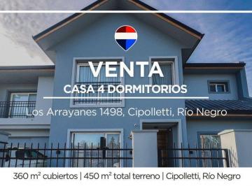 Casa · 390m² · 8 Ambientes · 2 Cocheras · Venta Casa 4 Dorm.. Bº Manzanar. Cipolletti