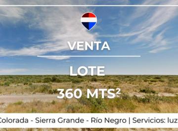 Terreno · 360m² · Venta Lote Costa Dorada - Sierra Grande
