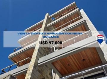 Departamento · 53m² · 2 Ambientes · 1 Cochera · Venta Depto a Estrenar Quilmes con Cochera