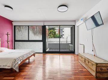 Departamento · 34m² · 1 Ambiente · Monoambiente Amoblado con Balcón y Amenities en Alquiler Temporario en Belgrano