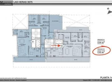 Departamento · 135m² · 5 Ambientes · 2 Cocheras · Departamento en Palermo
