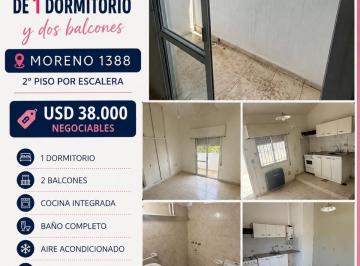 Departamento · 2 Ambientes · Vendo Departamento de un Dormitorio en Macrocentro
