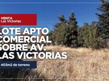 Terreno · 403m² · Venta Lote Sobre Av Las Victorias