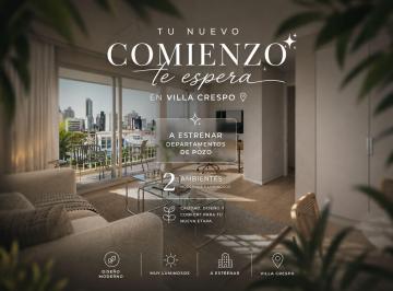 Departamento · 59m² · 2 Ambientes · Venta Departamento 2 Ambientes Pozo Villa Crespo