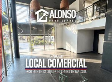 Local comercial · 140m² · 4 Ambientes · Alquiler - Amplio Local Comercial - Centro Lanusita