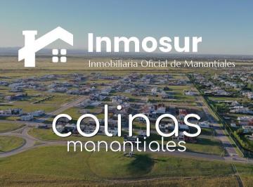 Terreno · 262m² · 2 Lotes Frente Espacio Verde en Colinas de Manantiales