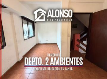 Departamento · 45m² · 2 Ambientes · Alquiler - Depto. 2 Ambientes - Centro de Lanús
