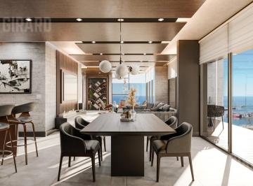 Departamento · 131m² · 3 Ambientes · Piso en Venta 3 Ambientes con Vista Al Mar y Al Golf, Linehouse Alem Seaview