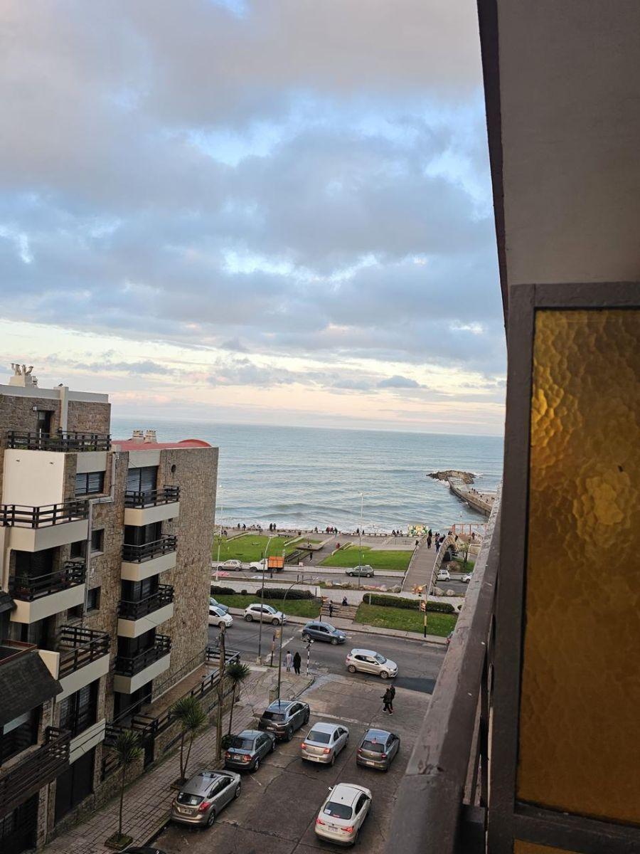 2 ambientes con balcón y vista al mar | Punta Iglesia