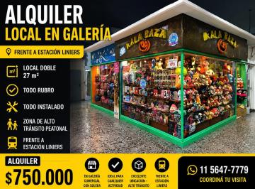 Local comercial , Liniers · Alquiler Local en Galería Dueño Directo