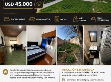 Casa · 110m² · 4 Ambientes · Casa - Merlo