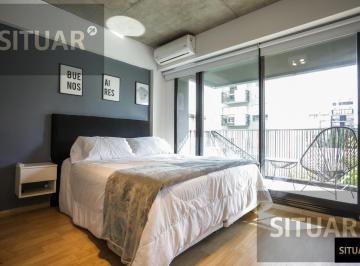 Departamento · 28m² · 1 Ambiente · Departamento en Alquiler Amoblado en Palermo Hollywood