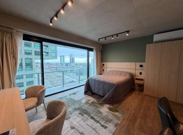 Departamento · 31m² · 1 Ambiente · Monoambiente Amoblado con Vista Al Río | Torre 2 – Quartier del Bajo - Puerto Madero