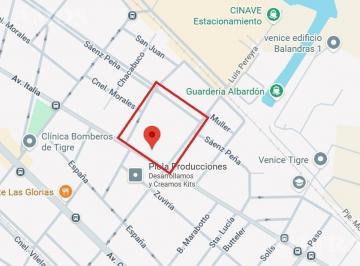 Terreno · 660m² · Lote de 660 m² en Venta en El Centro de Tigre.