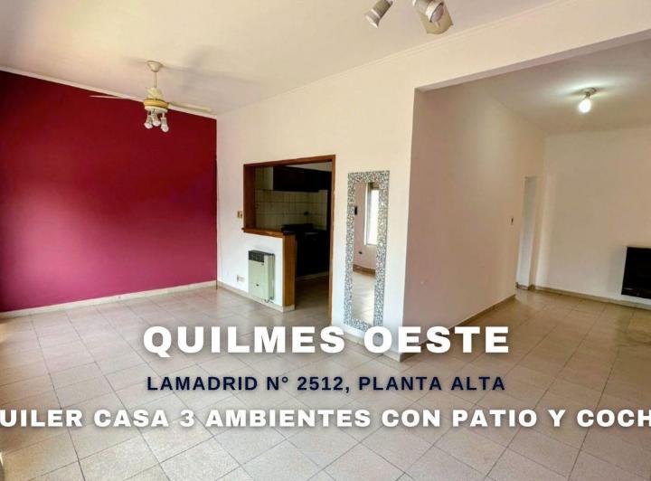 Casa · 100m² · 3 Ambientes · 1 Cochera