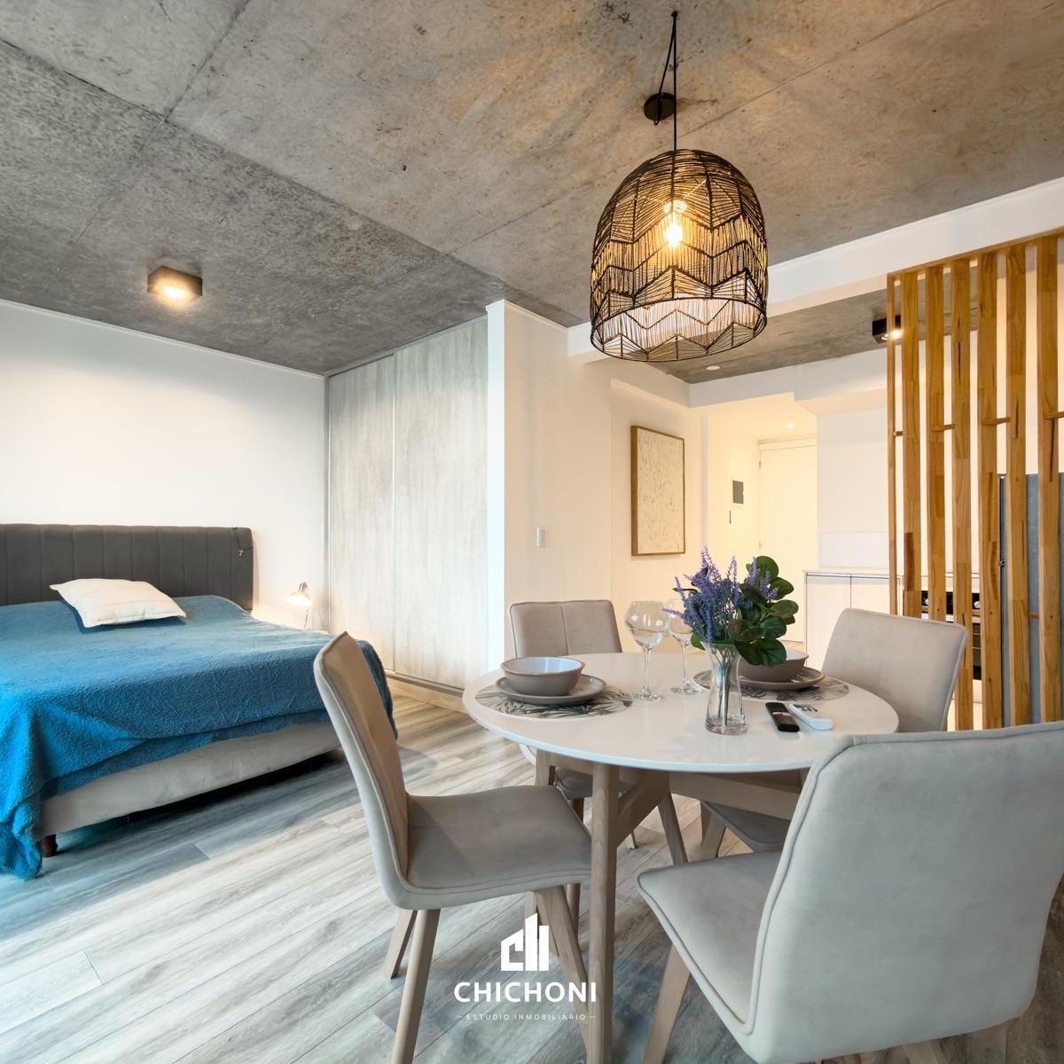 Monoambiente en edificio de categoría Sky Village, 38m², Plaza Mitre