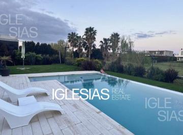Casa · 302m² · 7 Ambientes · 6 Cocheras · Casa en Venta en Albanueva, Rincón de Milberg, tigre