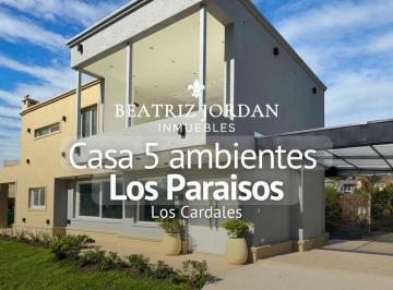 Casa · 253m² · 5 Ambientes · 4 Cocheras · Casa 5 Ambientes en Venta, Los Paraisos, Cardales