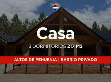 Casa · 217m² · 4 Ambientes · 1 Cochera · Venta Casa B° Privado Altos de Pehuenia - Pehuenia