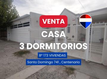 Casa · 200m² · 5 Ambientes · 2 Cocheras · Venta Casa 3 Dorm. Sto. Domingo 741 Centenario