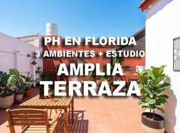 PH · 82m² · 3 Ambientes · PH 3 Ambientes con Terraza y Estudio en Venta en Florida, Vicente López