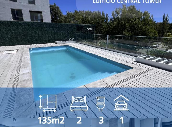Departamento · 135m² · 2 Dormitorios · 1 Cochera