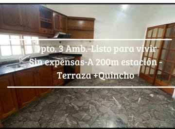 Departamento · 67m² · 3 Ambientes · Departamento en Alquiler Ciudadela 3 Ambientes