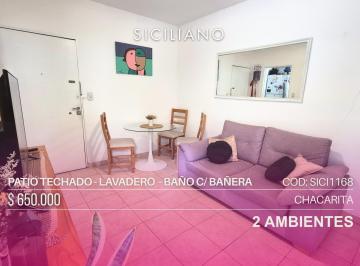 Departamento · 39m² · 2 Ambientes · Departamento en Chacarita