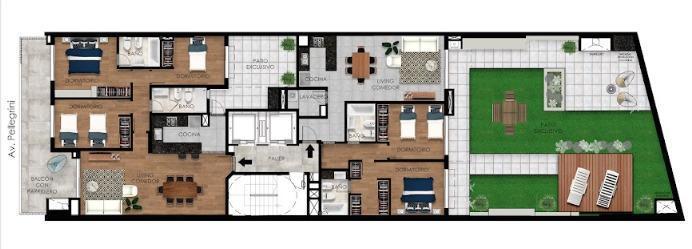 Departamento · 97m² · 3 Ambientes