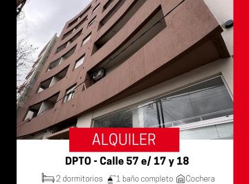Departamento de 3 ambientes, La Plata · Depto de Categoria de Dos Dorm - Zona Centro a m de Plaza Moreno - con Cochera Cubierta