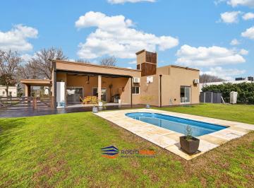 Casa · 185m² · 5 Ambientes · 3 Cocheras · Casa a La Venta en Haras San Pablo, General Rodriguez