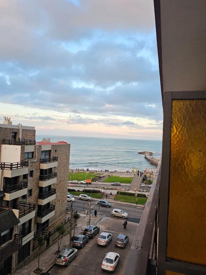 2 Ambientes al Frente con Balcón vista al mar