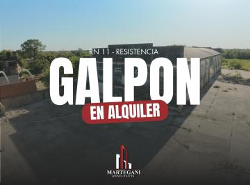 Bodega-Galpón · 900m² · 1 Ambiente · 5 Cocheras · Galpón en Resistencia