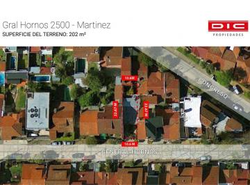 Terreno · 102m² · 5 Ambientes · 1 Cochera · Terreno Venta - Martinez - Santa Fe/fleming