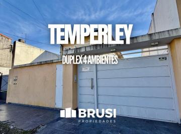 PH · 88m² · 4 Ambientes · 1 Cochera · Venta Departamento PH 4 Ambientes con Cochera - Temperley