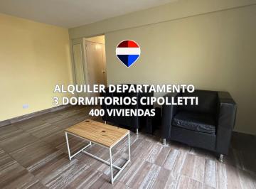 Departamento · 61m² · 3 Ambientes · 1 Cochera · Alquiler Departamento 3 Dorm - 432v Cipolletti