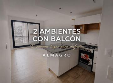 Departamento · 36m² · 2 Ambientes · Departamento 2 Ambientes Venta Almagro Balcon