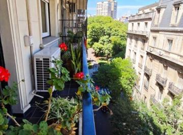 Departamento de 4 ambientes, Recoleta · Montevideo y Las Heras 203 m Coch Pza Vte Lopez 7ºfte Vista Sol Bcon Vig