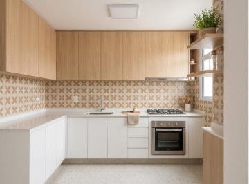 Foto renovada con IA · Departamento en Venta 3 Ambientes Villa Urquiza Contrafrente Luminoso