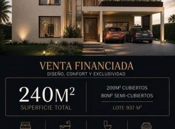 Casa de 5 ambientes, Ezeiza · Casa a Estrenar 5 Amb C/ Piscina y Venta Financiada - Lote 650, Terralagos