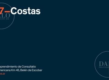 Terreno · 739m² · Lote en Venta, Barrio Costas Financiacion